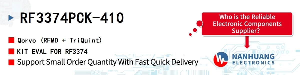 RF3374PCK-410 Qorvo KIT EVAL FOR RF3374